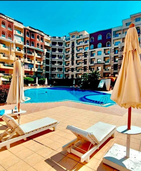 Sunny Studio With 3 Swimming Pools Florenza Hurghada Esterno foto