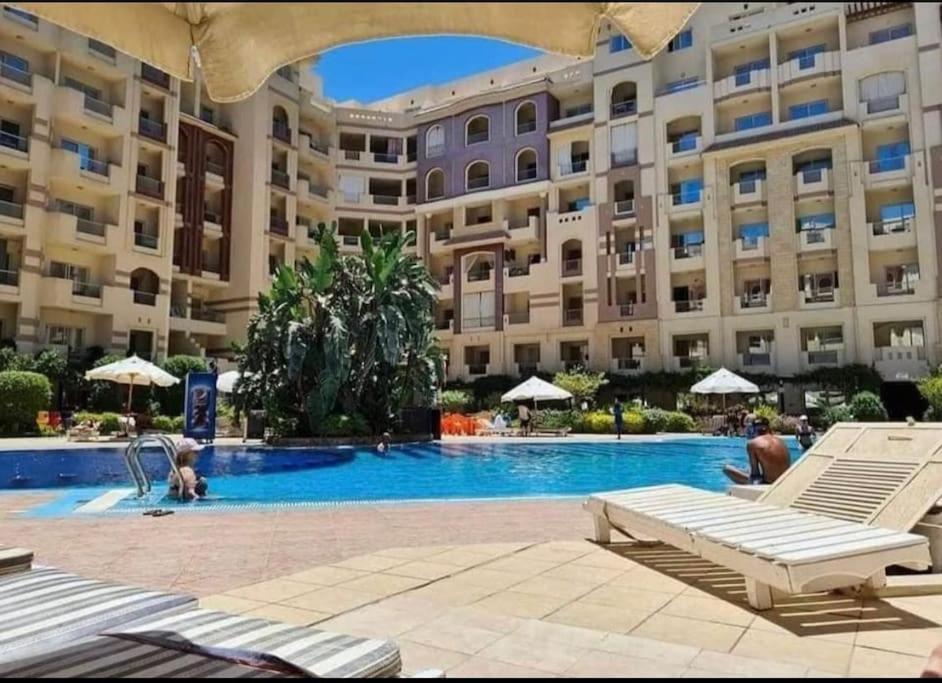 Sunny Studio With 3 Swimming Pools Florenza Hurghada Esterno foto