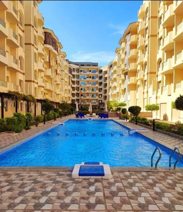 Sunny Studio With 3 Swimming Pools Florenza Hurghada Esterno foto
